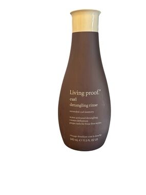 Living Proof Curl Detangling Rinse for Curly Wavy Hair 11.5 oz New Frizz Free